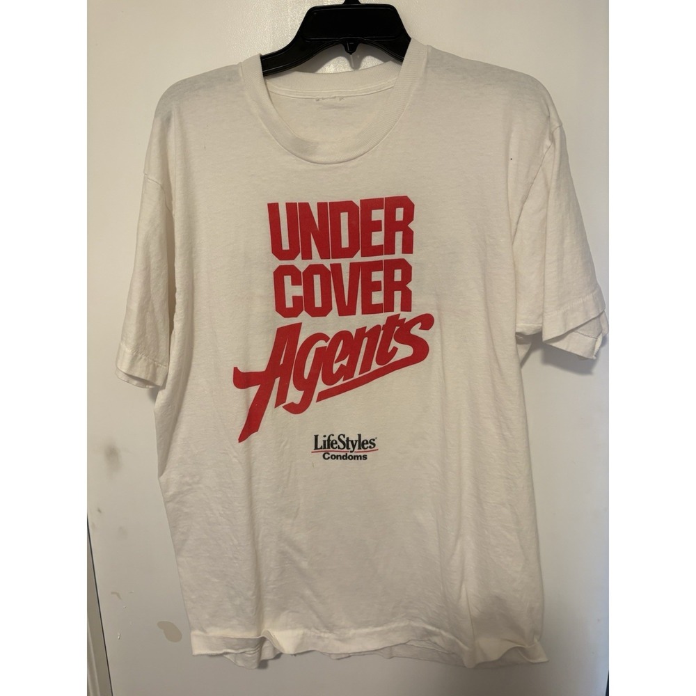 Vintage 90s Lifestyles Condoms Shirt Size XXL